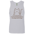 T-Shirts Heather Grey / Small ME cat Men's Premium Tank Top