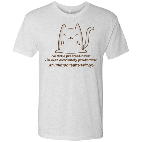 T-Shirts Heather White / Small ME cat Men's Triblend T-Shirt