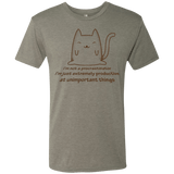 T-Shirts Venetian Grey / Small ME cat Men's Triblend T-Shirt
