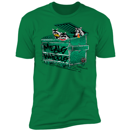 T-Shirts Kelly Green / S Meals on Wheels Men's Premium T-Shirt