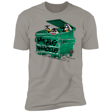 T-Shirts Light Grey / S Meals on Wheels Men's Premium T-Shirt