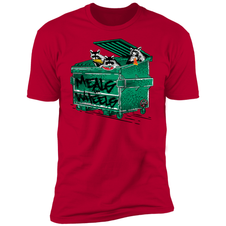 T-Shirts Red / S Meals on Wheels Men's Premium T-Shirt