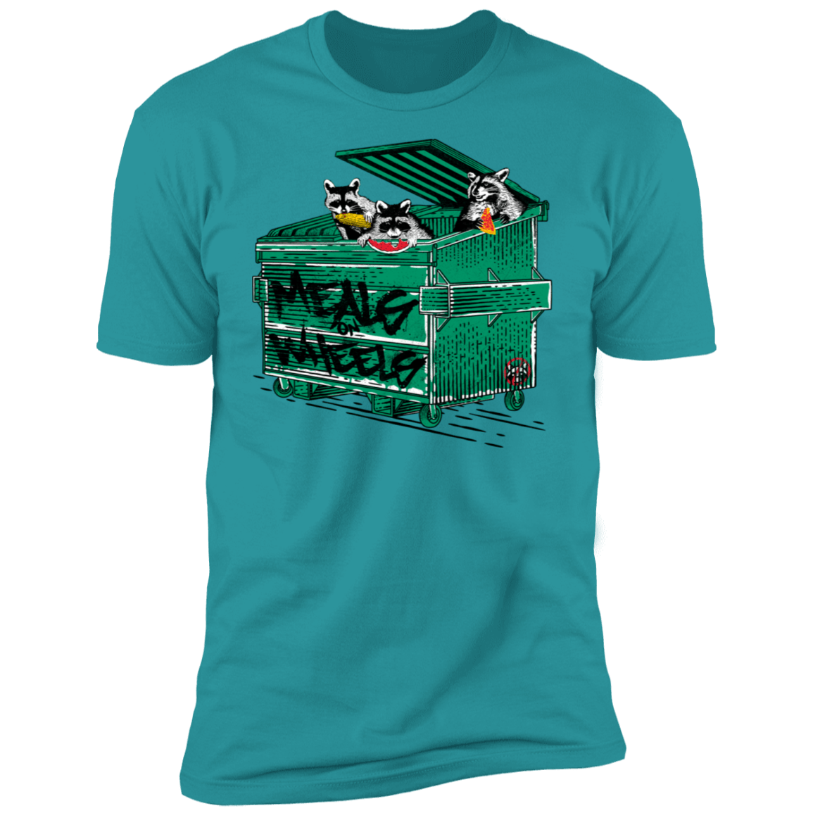 T-Shirts Tahiti Blue / S Meals on Wheels Men's Premium T-Shirt