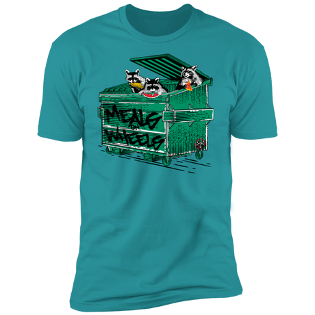 T-Shirts Tahiti Blue / S Meals on Wheels Men's Premium T-Shirt