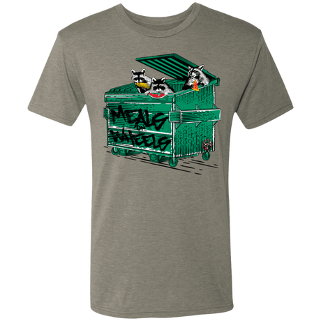 T-Shirts Venetian Grey / S Meals on Wheels Men's Triblend T-Shirt