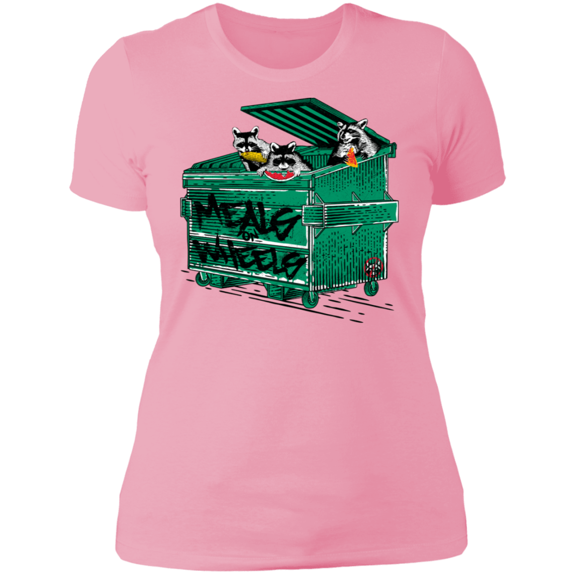 T-Shirts Light Pink / S Meals on Wheels Women's Premium T-Shirt