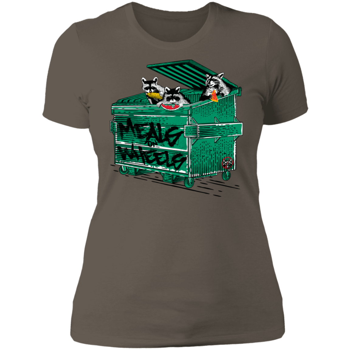 T-Shirts Warm Grey / S Meals on Wheels Women's Premium T-Shirt