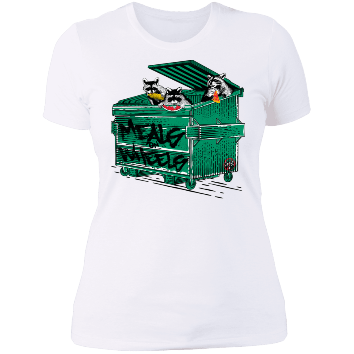 T-Shirts White / S Meals on Wheels Women's Premium T-Shirt