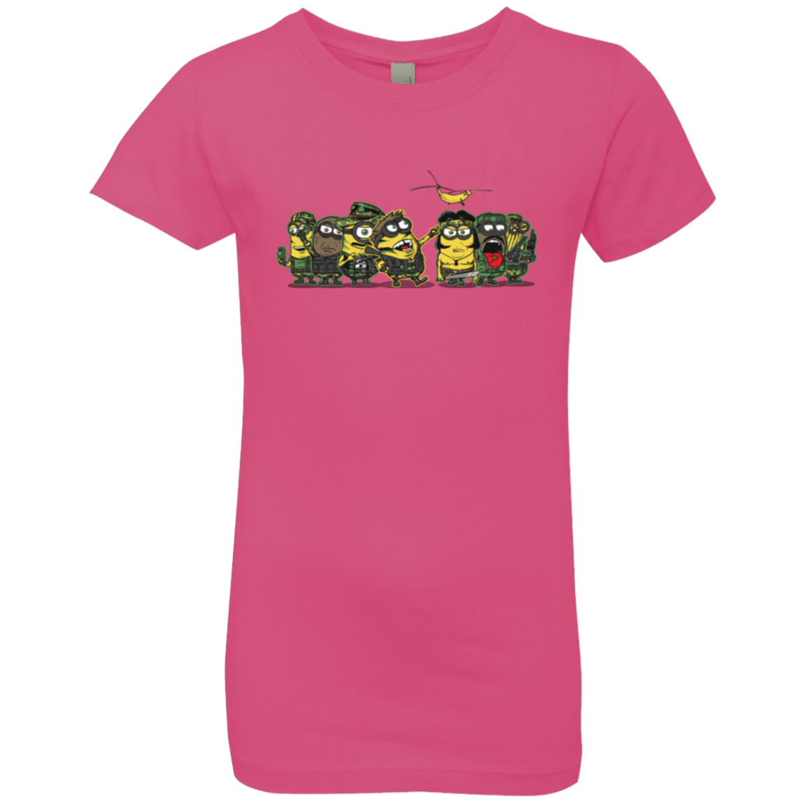 T-Shirts Hot Pink / YXS Meat Grinder Platoon Girls Premium T-Shirt
