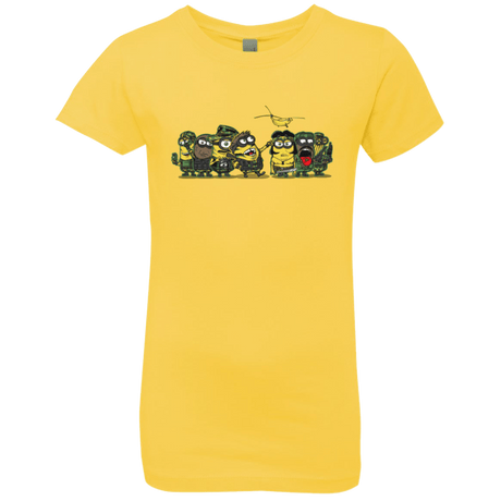 T-Shirts Vibrant Yellow / YXS Meat Grinder Platoon Girls Premium T-Shirt