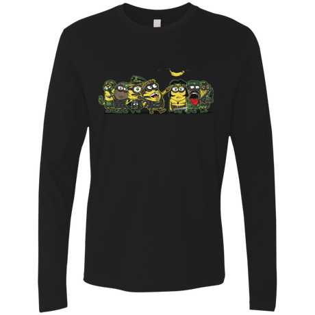 T-Shirts Black / Small Meat Grinder Platoon Men's Premium Long Sleeve