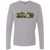 T-Shirts Heather Grey / Small Meat Grinder Platoon Men's Premium Long Sleeve