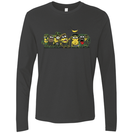 T-Shirts Heavy Metal / Small Meat Grinder Platoon Men's Premium Long Sleeve