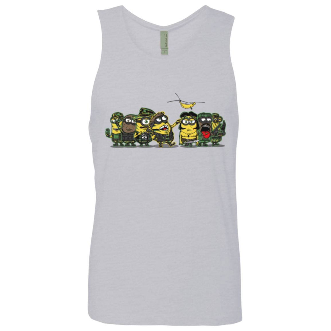 T-Shirts Heather Grey / Small Meat Grinder Platoon Men's Premium Tank Top