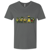 T-Shirts Heavy Metal / X-Small Meat Grinder Platoon Men's Premium V-Neck