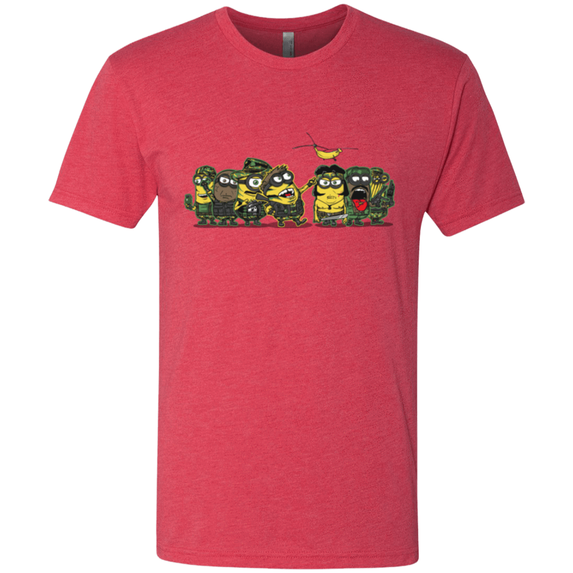 T-Shirts Vintage Red / Small Meat Grinder Platoon Men's Triblend T-Shirt