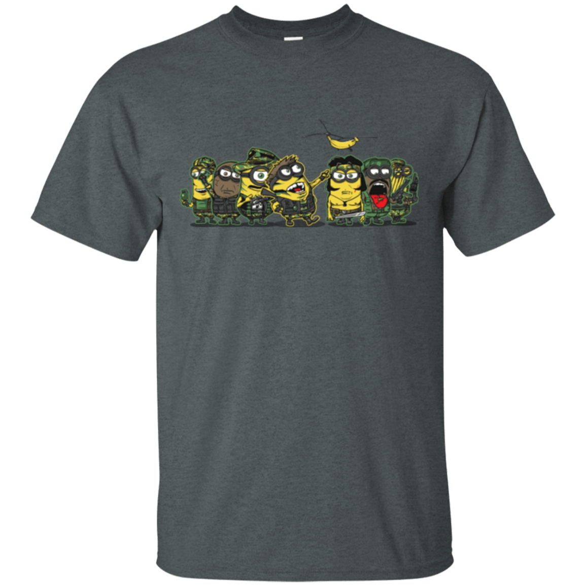 T-Shirts Dark Heather / Small Meat Grinder Platoon T-Shirt