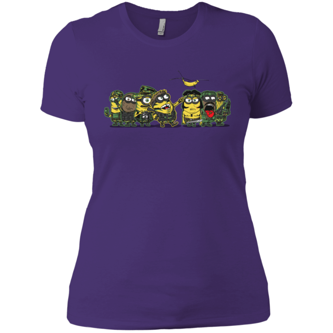 T-Shirts Purple Rush/ / X-Small Meat Grinder Platoon Women's Premium T-Shirt