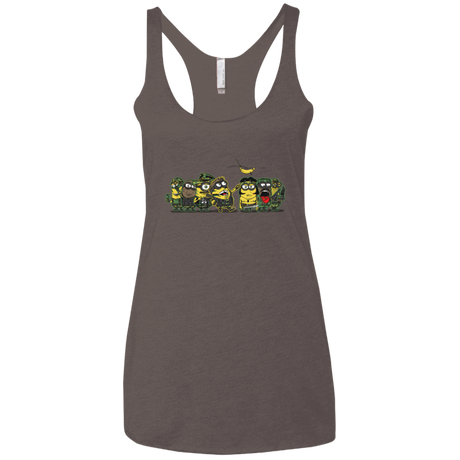 T-Shirts Macchiato / X-Small Meat Grinder Platoon Women's Triblend Racerback Tank
