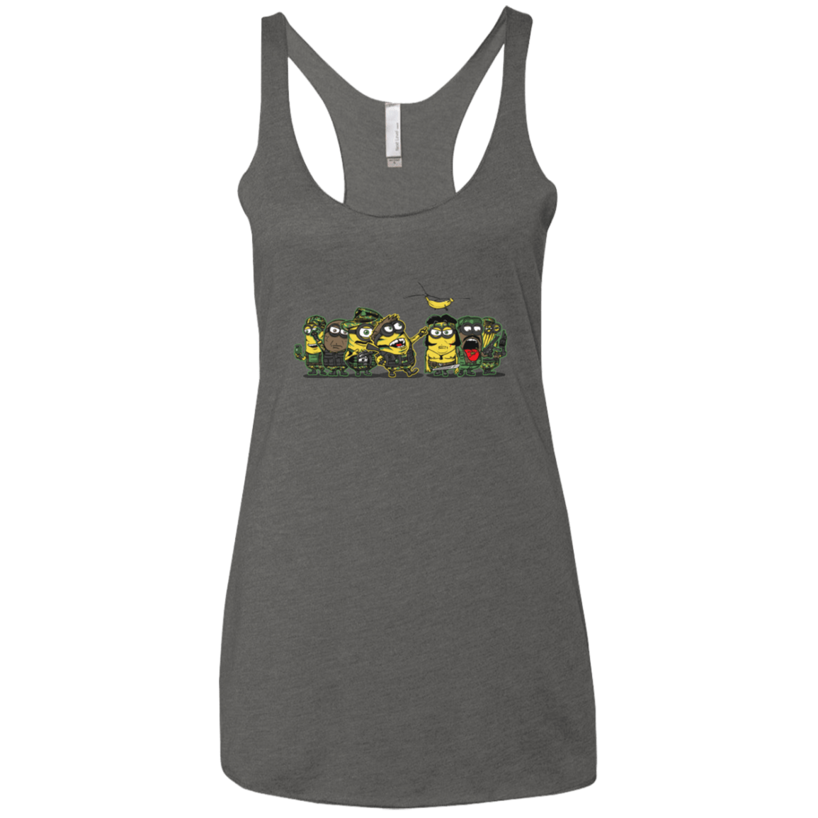 T-Shirts Premium Heather / X-Small Meat Grinder Platoon Women's Triblend Racerback Tank