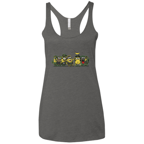T-Shirts Premium Heather / X-Small Meat Grinder Platoon Women's Triblend Racerback Tank