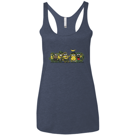 T-Shirts Vintage Navy / X-Small Meat Grinder Platoon Women's Triblend Racerback Tank