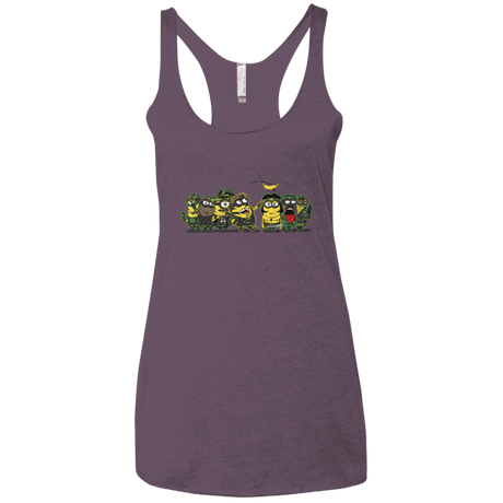 T-Shirts Vintage Purple / X-Small Meat Grinder Platoon Women's Triblend Racerback Tank