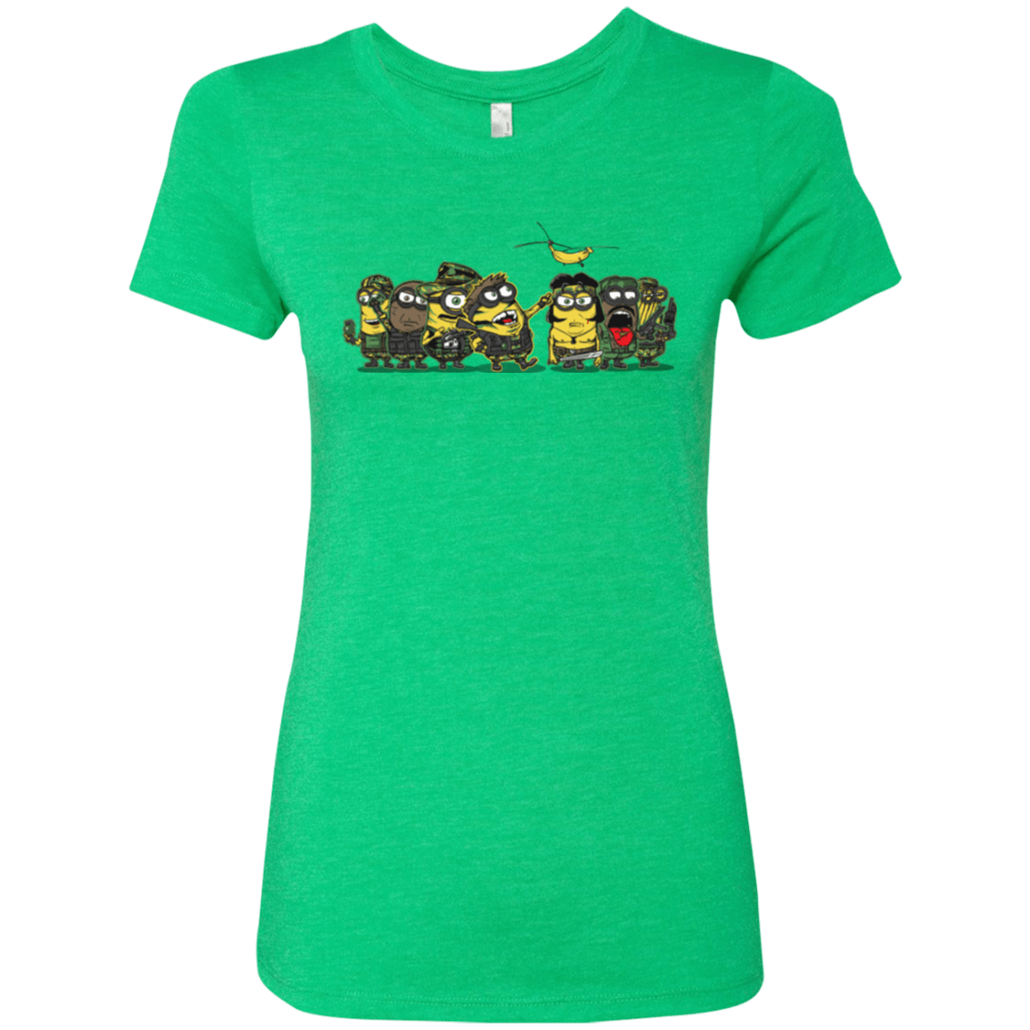 T-Shirts Envy / Small Meat Grinder Platoon Women's Triblend T-Shirt