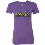 T-Shirts Purple Rush / Small Meat Grinder Platoon Women's Triblend T-Shirt