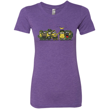 T-Shirts Purple Rush / Small Meat Grinder Platoon Women's Triblend T-Shirt