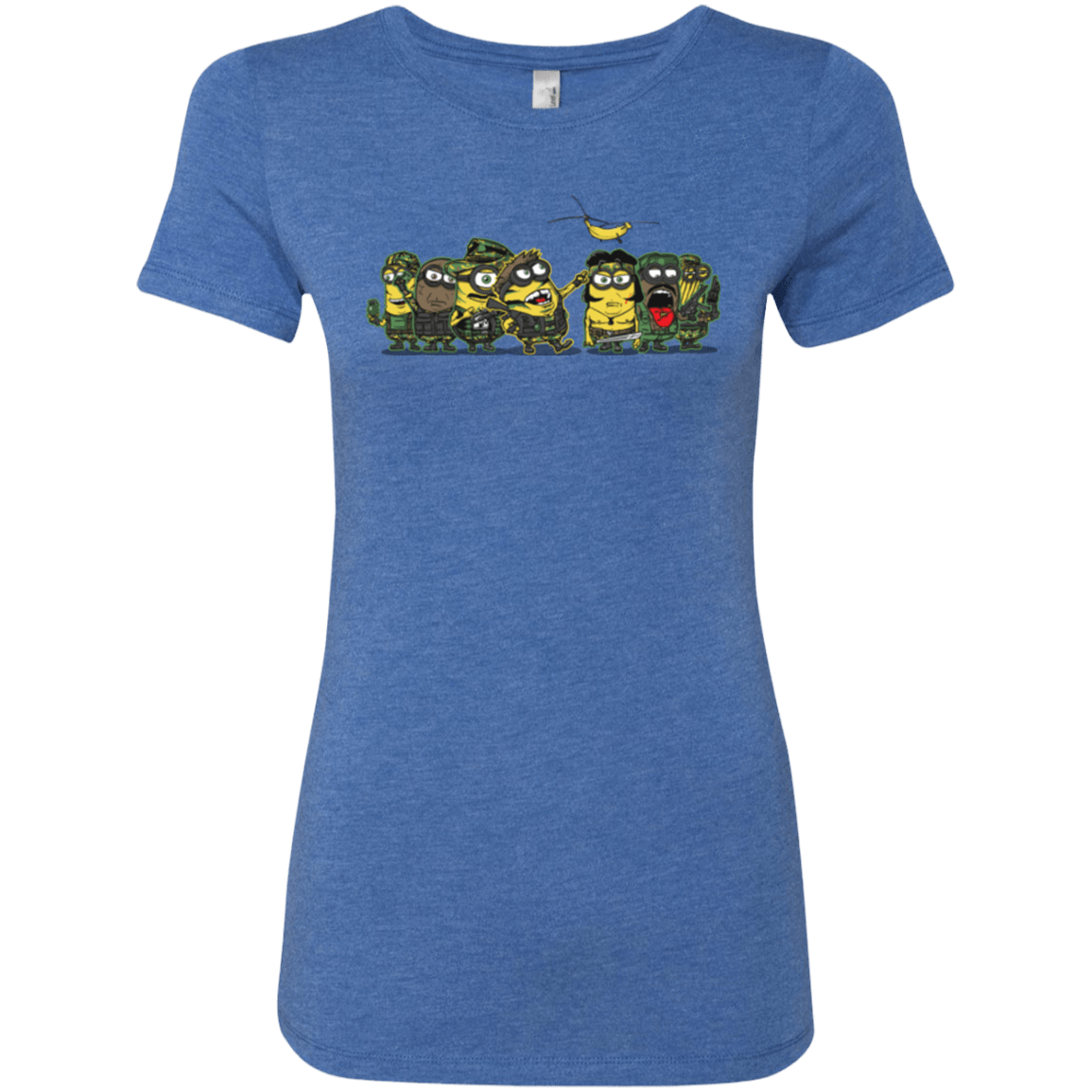 T-Shirts Vintage Royal / Small Meat Grinder Platoon Women's Triblend T-Shirt