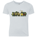 T-Shirts Heather White / YXS Meat Grinder Platoon Youth Triblend T-Shirt