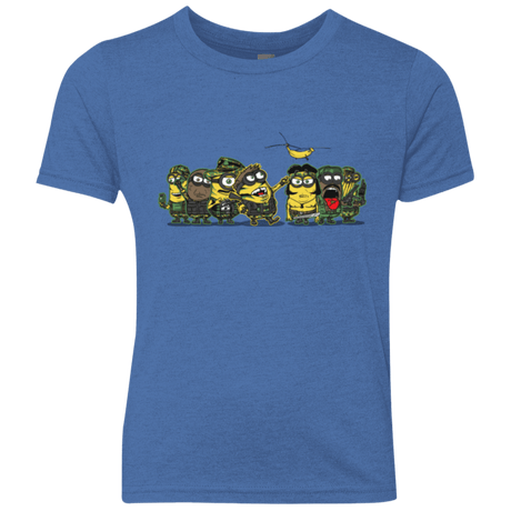 T-Shirts Vintage Royal / YXS Meat Grinder Platoon Youth Triblend T-Shirt