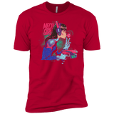 T-Shirts Red / YXS Mech Girl Boys Premium T-Shirt