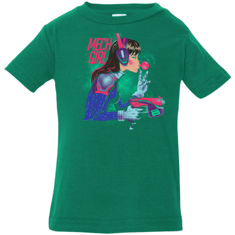 T-Shirts Kelly / 6 Months Mech Girl Infant Premium T-Shirt