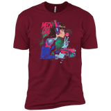 T-Shirts Cardinal / X-Small Mech Girl Men's Premium T-Shirt