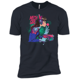 T-Shirts Indigo / X-Small Mech Girl Men's Premium T-Shirt