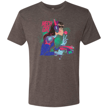 T-Shirts Macchiato / Small Mech Girl Men's Triblend T-Shirt