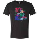 T-Shirts Vintage Black / Small Mech Girl Men's Triblend T-Shirt