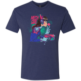 T-Shirts Vintage Navy / Small Mech Girl Men's Triblend T-Shirt