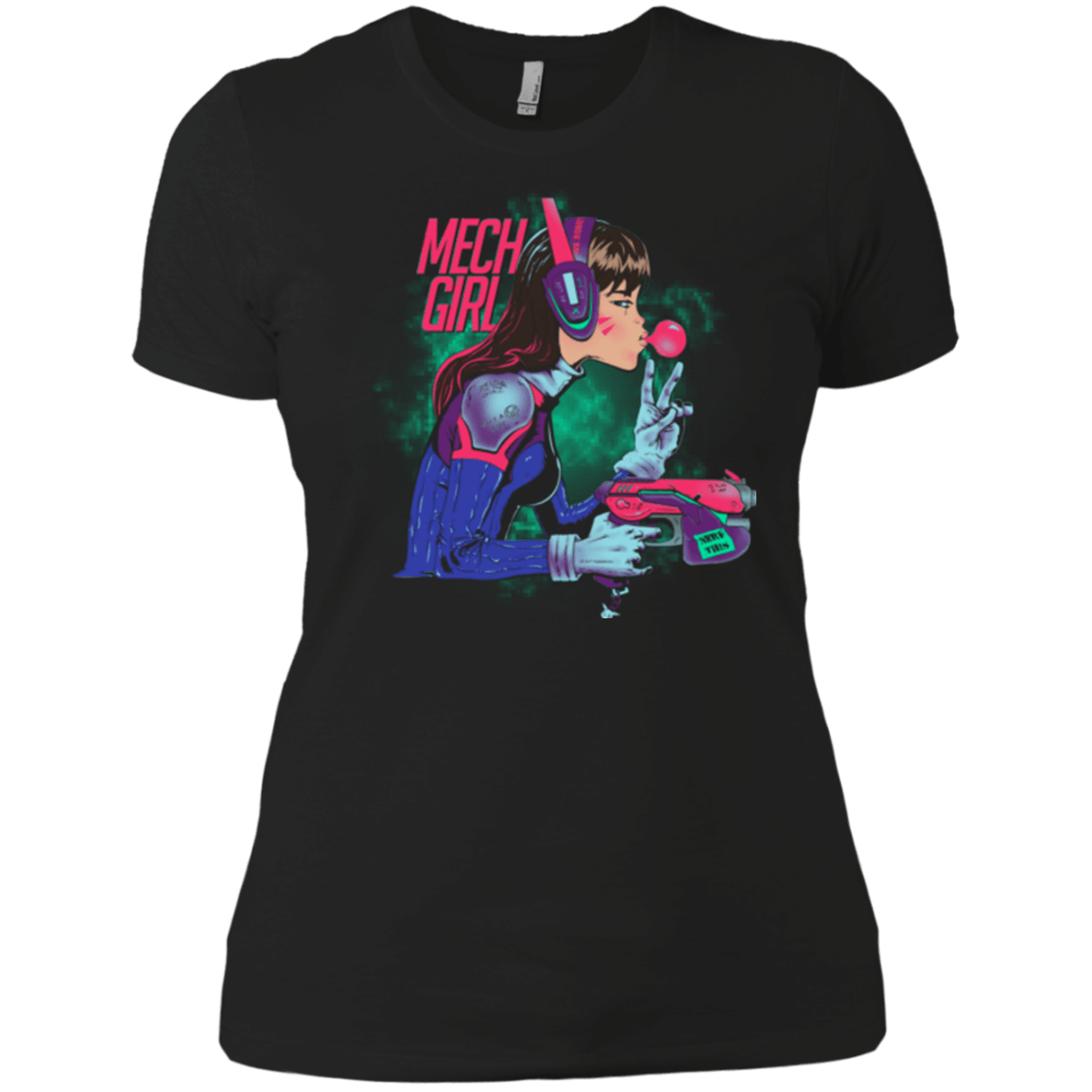 Mech Girl Women's Premium T-Shirt