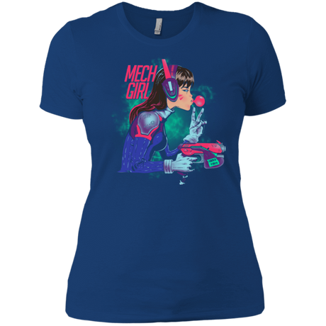 T-Shirts Royal / X-Small Mech Girl Women's Premium T-Shirt