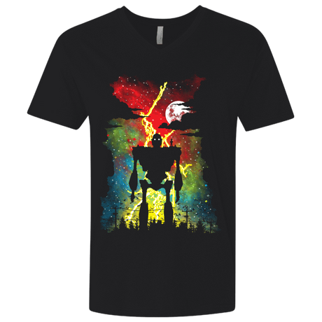 T-Shirts Black / X-Small Mechanical Friend Men's Premium V-Neck