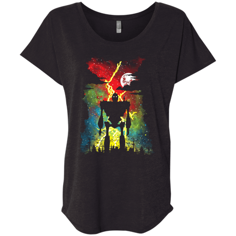 T-Shirts Vintage Black / X-Small Mechanical Friend Triblend Dolman Sleeve