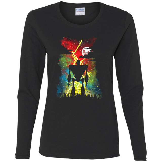 T-Shirts Black / S Mechanical Friend Women's Long Sleeve T-Shirt