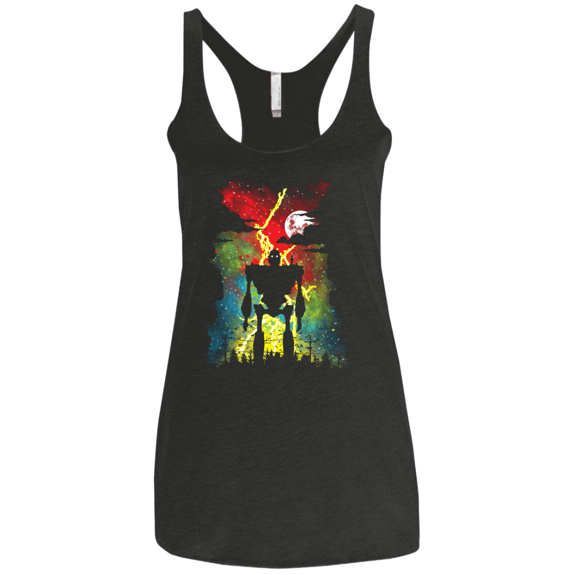 T-Shirts Vintage Black / X-Small Mechanical Friend Women's Triblend Racerback Tank
