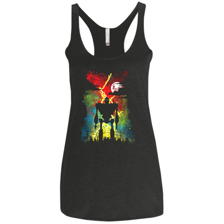 T-Shirts Vintage Black / X-Small Mechanical Friend Women's Triblend Racerback Tank