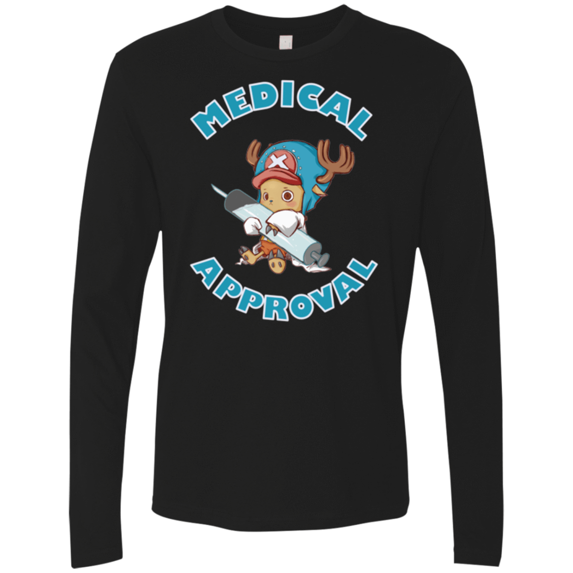 T-Shirts Black / Small Medical approval Men's Premium Long Sleeve