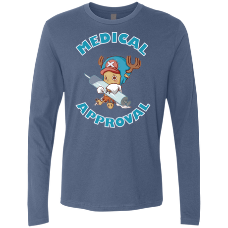 T-Shirts Indigo / Small Medical approval Men's Premium Long Sleeve