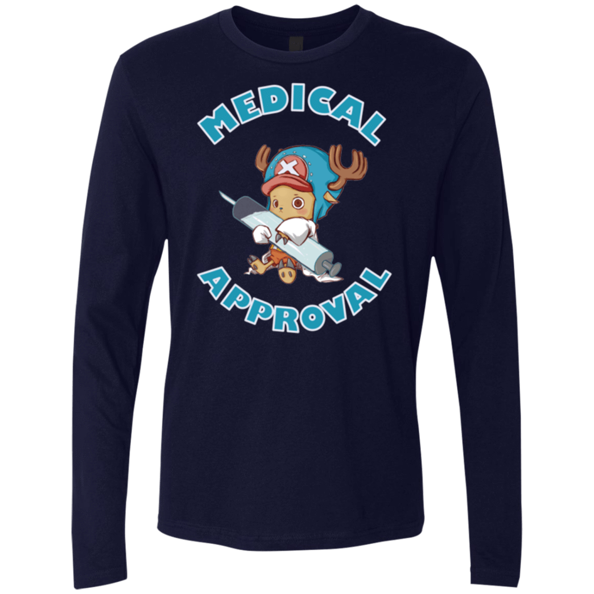 T-Shirts Midnight Navy / Small Medical approval Men's Premium Long Sleeve